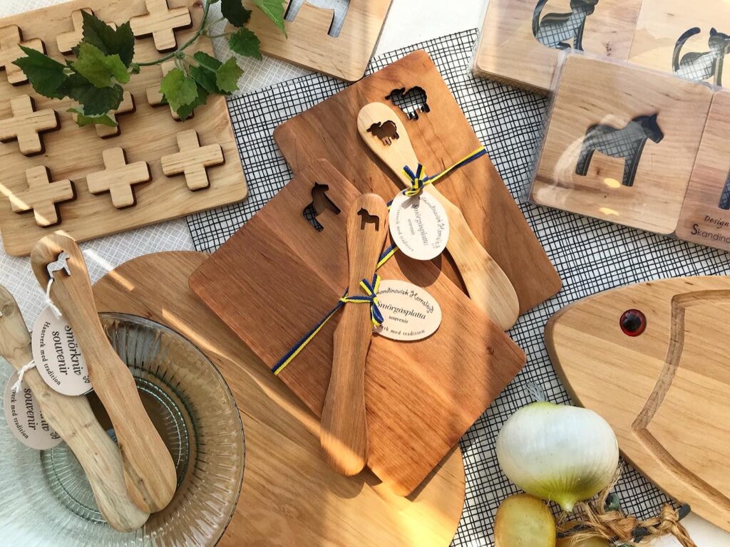 木製カッティングボードでオシャレな食卓 北欧生まれのスカンジナビアン ヘムスロイド